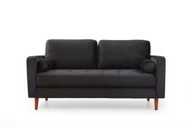 Kalune Design 2-sėdynė sofa Rome - Juodas