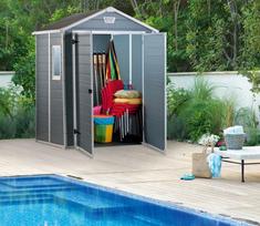keter lentyna - Keter Garden Shed Manor 6x5 DD - 2 nuotrauka