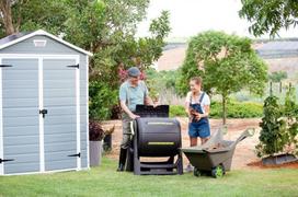 keter lentyna - Keter Garden Shed Manor 6x5 DD - 3 nuotrauka