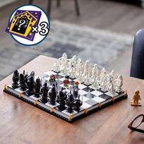 hario poterio lego - LEGO Harry Potter Hogvartso burtininko šachmatai 76392  - 7 nuotrauka