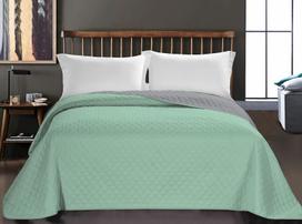 zalia lovatiese - DecoKing Axel Bedcover Mint/Steel 170x210 - 3 nuotrauka