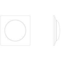 ismanu nama - FIBARO Walli Switch Black, Z-Wave EU - 2 nuotrauka