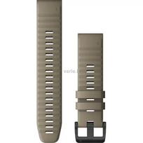 silikonine laikrodzio apyranke - Garmin greitai atsegamas, silikoninis dirželis, Rudos spalvos, 22mm - 1 nuotrauka
