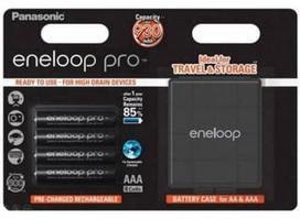 baterijos eneloop -  Panasonic Eneloop Pro, AAA, 930 mAh, 4 vnt. - 1 nuotrauka