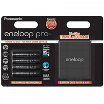 baterijos eneloop -  Panasonic Eneloop Pro, AAA, 930 mAh, 4 vnt. - 2 nuotrauka