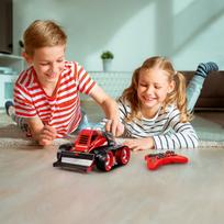 rc sunkvezimis - Žaislinis automobilis Blue Rocket Robotruck - 4 nuotrauka