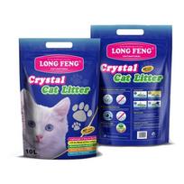 gyvunu kvapo - Long Feng silikoninis kraikas katėms 10L - 1 nuotrauka