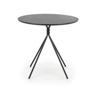 Valgomojo stalas Halmar Fondi Black Matt, 800x800x750 mm