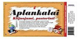 klijuojami aplankalai - Universalūs klijuojami aplankalai BIURFOL, PVC 100 mic., 5 vnt. - 1 nuotrauka