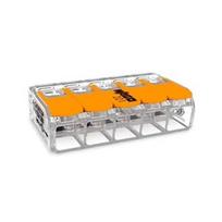 Užspaudžiama jungtis laidui Wago 5x0,5-6mm²/450V, 15 vnt.
