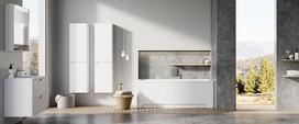 senukai akrilines vonios -  Ravak Classic II CC21000000, 1400 mm x 700 mm x 610 mm, stačiakampis - 4 nuotrauka