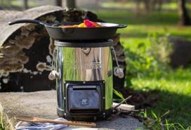 dujines virykles senukai - Petromax Rocket Stove - 5 nuotrauka