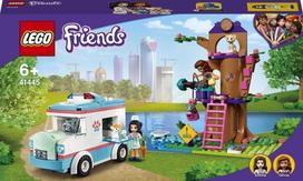 veterinarijos klinikos - LEGO Friends Vet Clinic Ambulance 41445 - 1 nuotrauka