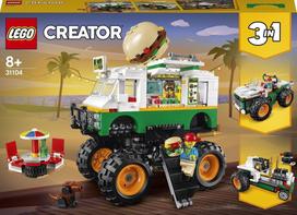 LEGO Creator Mėsainių sunkvežimis monstras 31104