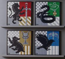 Pirkti LEGO Creator ART Harry Potter Hogwarts Herbai 31201  - Photo 4