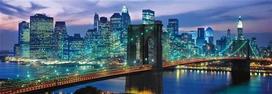 clementoni puzzle 1000 - Clementoni Panorama High Quality Puzzle Brooklyn Bridge 1000pcs 39434 - 2 nuotrauka