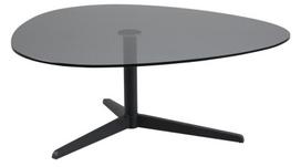Kavos staliukas Actona Barnsley, juodas, 1030 mm x 950 mm x 410 mm