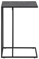 nesiojamas kavos staliukas - Kavos staliukas Actona Infinity, juodas, 350 mm x 430 mm x 630 mm - 3 nuotrauka