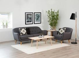 fanera senukai - Kavos staliukas Actona Century, ąžuolo, 1150 mm x 600 mm x 420 mm - 3 nuotrauka