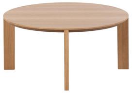zurnalinis staliukas azuol - Kavos staliukas Actona Maxime Round, ąžuolo, 900 mm x 900 mm x 420 mm - 2 nuotrauka