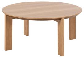 zurnalinis staliukas azuol - Kavos staliukas Actona Maxime Round, ąžuolo, 900 mm x 900 mm x 420 mm - 3 nuotrauka