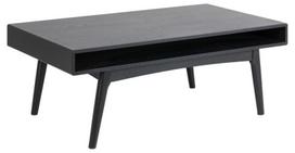 Kavos staliukas Actona Marte Rectangular, juodas, 1300 mm x 700 mm x 500 mm