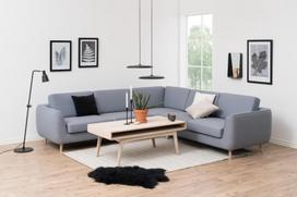 fanera senukai - Kavos staliukas Actona Marte Rectangular, ąžuolo, 1300 mm x 700 mm x 500 mm - 4 nuotrauka