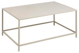 Kavos staliukas Actona Newcastle Rectangular, smėlio ruda, 900 mm x 600 mm x 400 mm