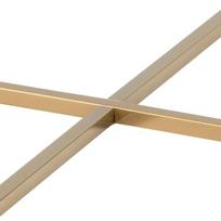 kavos staliukai aukso - Kavos staliukas Actona Alisma 91887, aukso/juodas, 800 mm x 800 mm x 450 mm - 5 nuotrauka