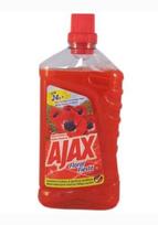 grindu valiklys - Grindų valiklis AJAX Floral Fiesta Red Flowers, 1 l - 1 nuotrauka