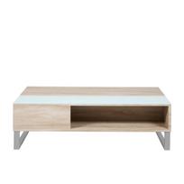 Kavos staliukas Actona Azalea 61474, šviesiai ruda, 600 mm x 1100 mm x 350 mm