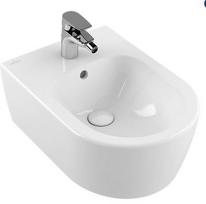 Bidė Villeroy & Boch Avento Wall Mounted Bidet White