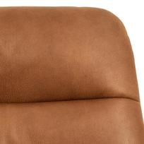 kresl kede - Fotelis Actona Milford 96681, rudas/juodas, 82.5 cm x 93 cm x 97 cm - 5 nuotrauka
