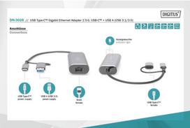 usb c adapteris to ethernet - ASSMANN DN-3028 - 6 nuotrauka
