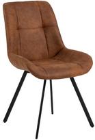 Valgomojo kėdė Actona Waylor 96119, ruda/juoda