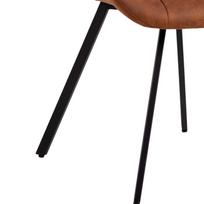 88 cm - Valgomojo kėdė Actona Waylor 96119, ruda/juoda - 7 nuotrauka