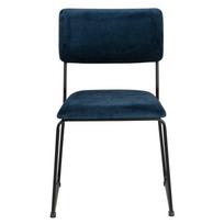 Valgomojo kėdė Actona Cornelia 62402, mėlyna/juoda