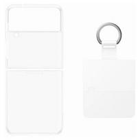 flip 4 z - Samsung "Clear Cover with Ring for Galaxy Z Flip 4" Transparent - 1 nuotrauka