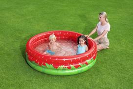 vaikiskas baseinas - Bestway Sweet Strawberry, 160x38 cm, raudonas - 4 nuotrauka