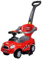 paspiriami automobiliai - EcoToys Ride On Quick Coupe 3-In-1 Red - 1 nuotrauka