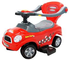 paspiriami automobiliai - EcoToys Ride On Quick Coupe 3-In-1 Red - 2 nuotrauka