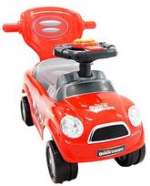 paspiriami automobiliai - EcoToys Ride On Quick Coupe 3-In-1 Red - 3 nuotrauka