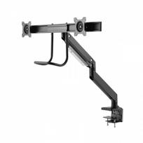 2 monitoriu laikiklis 32" - MONITOR ACC DESK MOUNT 10-32"/NM-D775DXBLACK NEOMOUNTS - 8 nuotrauka
