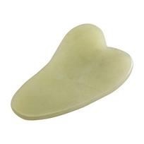 sha akmuo - Gua Sha nefrito akmuo veido masažui, 1 vnt. - 1 nuotrauka
