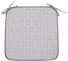 Kėdžių pagalvėlė Home4you Retro P0005992, pilka, 390 mm x 390 mm