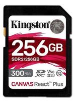 atminties korteles 4k - Atminties kortelė Kingston Canvas React Plus, 256 GB - 1 nuotrauka
