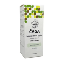 Čaga juodojo beržo grybo (įžulniojo skylenio) ekstraktas 1:5, 140 ml