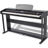 Skaitmeninis pianinas, 88 klavišai, juoda melamino plokštė