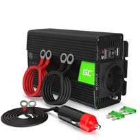 inverteris 300w - Green Cell INV14, USB/Europlug, juoda - 1 nuotrauka