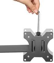 monitoriu laikiklis 100x100 - NEOMOUNTS BY NEWSTAR DESK MOUNT 2 PIVOTS (CLAMP/GROMMET) - 3 nuotrauka
